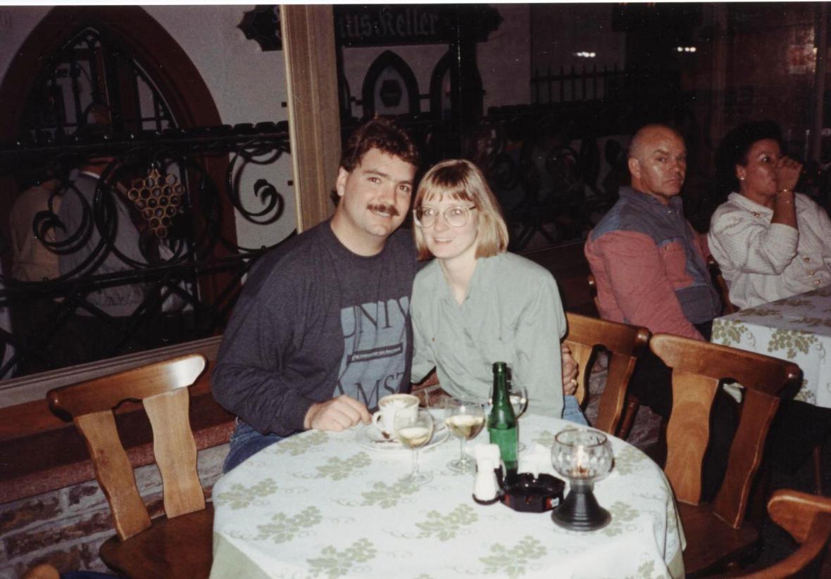 Steve & Esther on Honeymoon in Germany