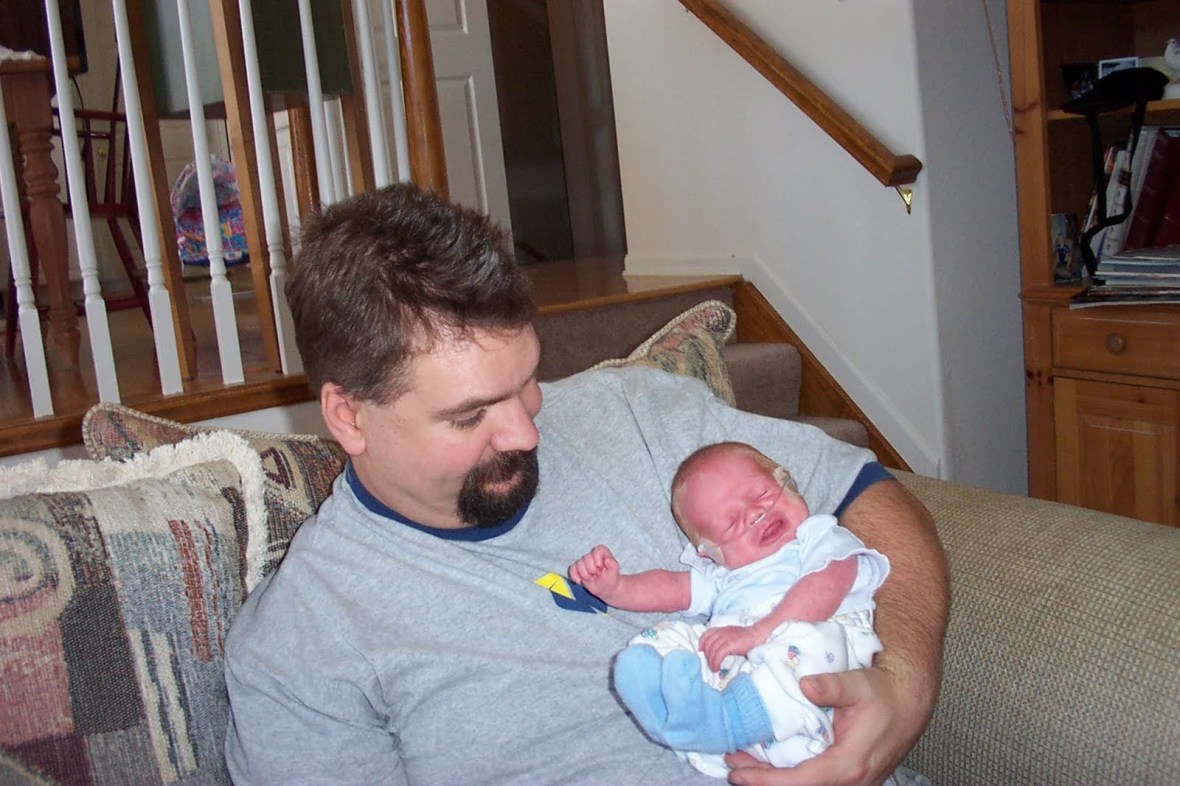 Baby Zane and Steve